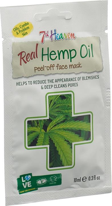 7th Heaven Real Hemp Oil Peel-off Face Mask (10ml) (10 ml)