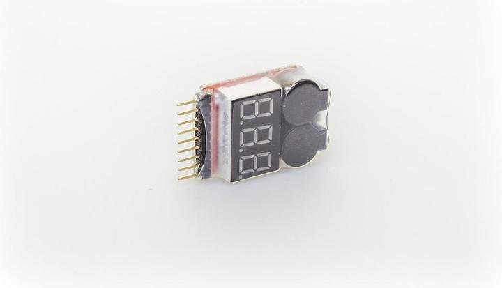 Swaytronic LiPo voltage detector 1S 8S digital and programmable