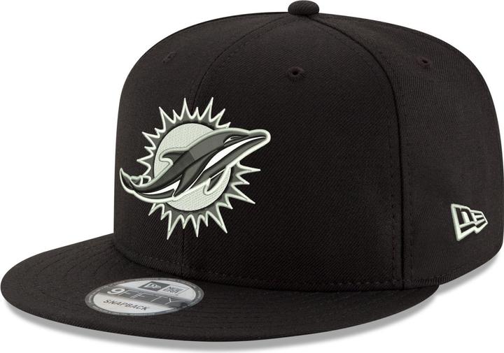 New Era 9Fifty Snapback Cap - NFL Miami Dolphins schwarz