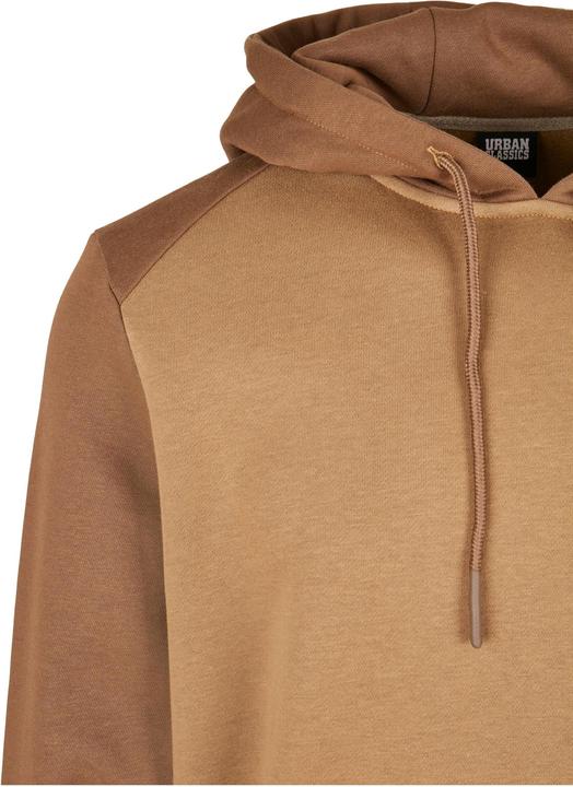 Actual product image Urban Classics 2-Tone Fake Raglan Hoody (XL)