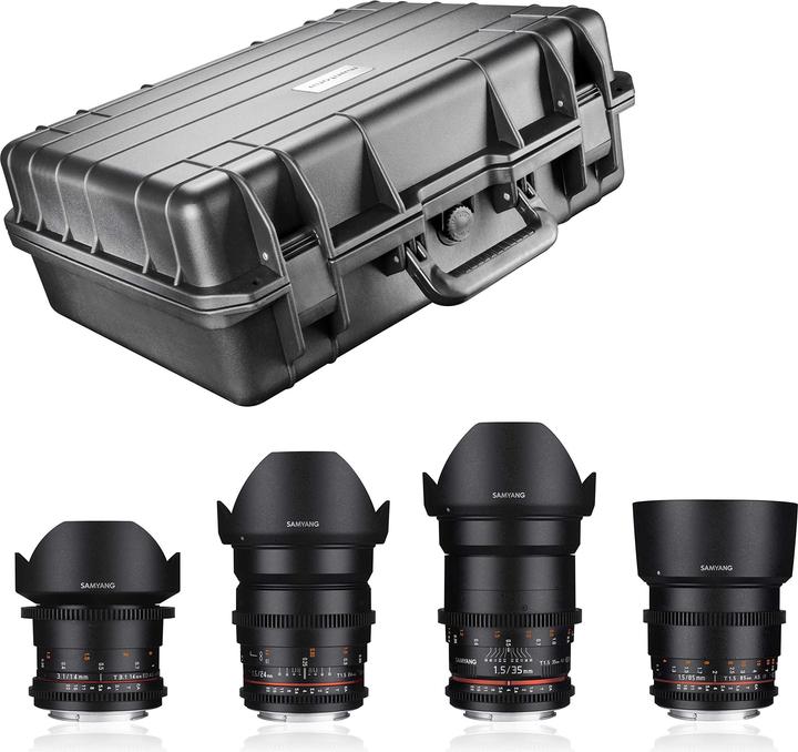 Samyang Video DSLR basic Set II Sony E (Sony E, Vollformat)