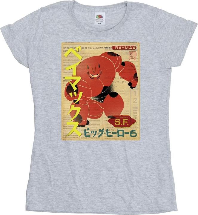 Produktbild Disney Big Hero 6 Baymax Baymax Newspaper TShirt (L)