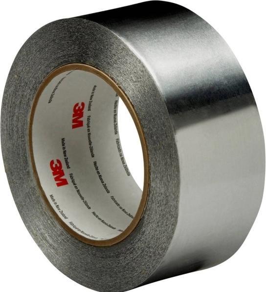Actual product image 3M Aluminium adhesive tape 425, silver, 38 mm x 55m, thickness 0.12mm (38 mm)