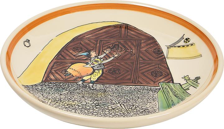 Ursli al cancello (1 x, 21 cm)