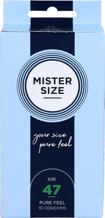 Actual product image Mister Size 47 (10 pcs.)