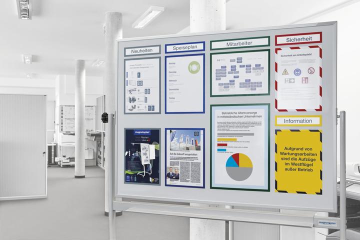 Produktbild Magnetoplan Mobiles Whiteboard SP (1200 x 900 mm)