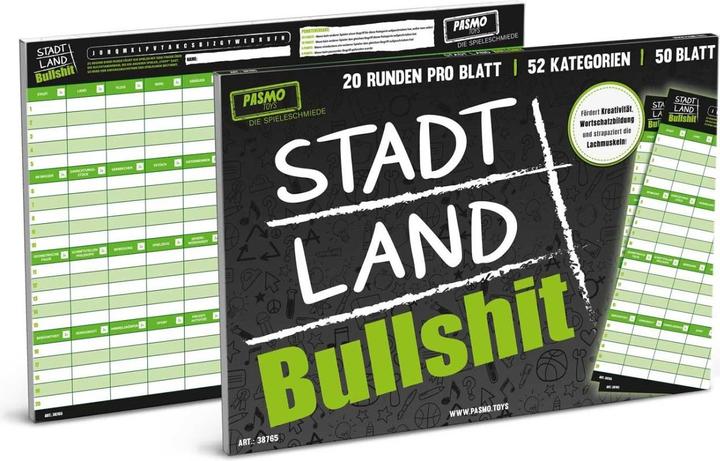 Produktbild Craze Stadt Land Bullshit A3 (Deutsch)