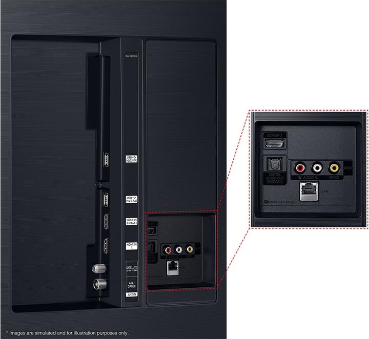 Actual product image Samsung GU50TU8509UXZG (50", LCD, 4K)