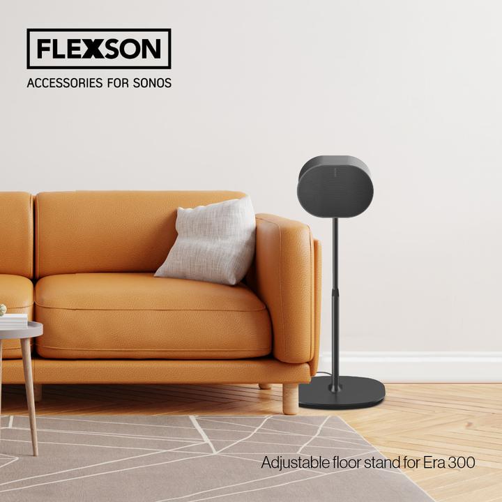 Immagine prodotto Flexson Supporto regolabile in altezza per la coppia Sonos ERA300 (1 coppia, Cavalletto, Regolabile in altezza)