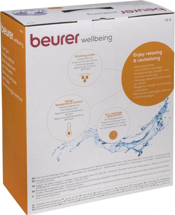 Actual product image Beurer Fb 12