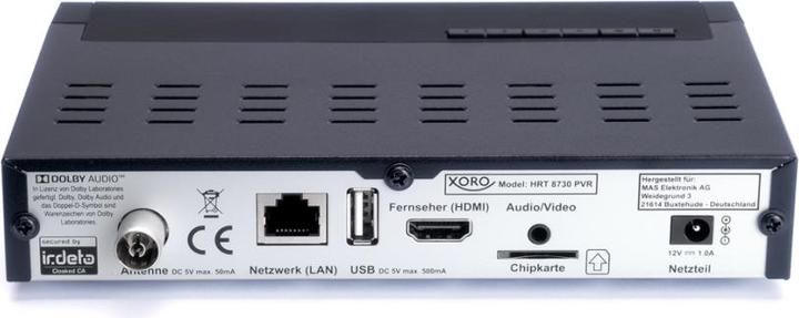 Immagine prodotto Xoro HRT 8730 Kit (DVB-T2, DVB-T)