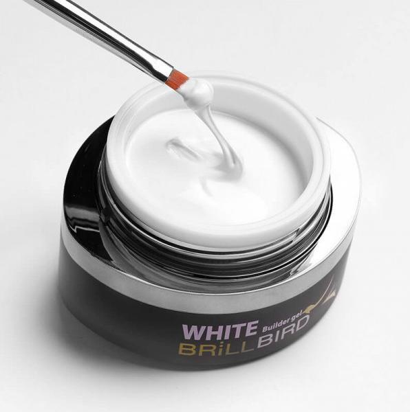 Produktbild BrillBird LUX White Gel 5ml (Gel-Effekt Nagellack)