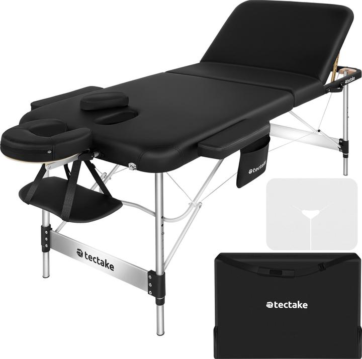 Immagine prodotto tectake 3 Zonen Massageliege mit 5cm Polsterung und Aluminiumgestell