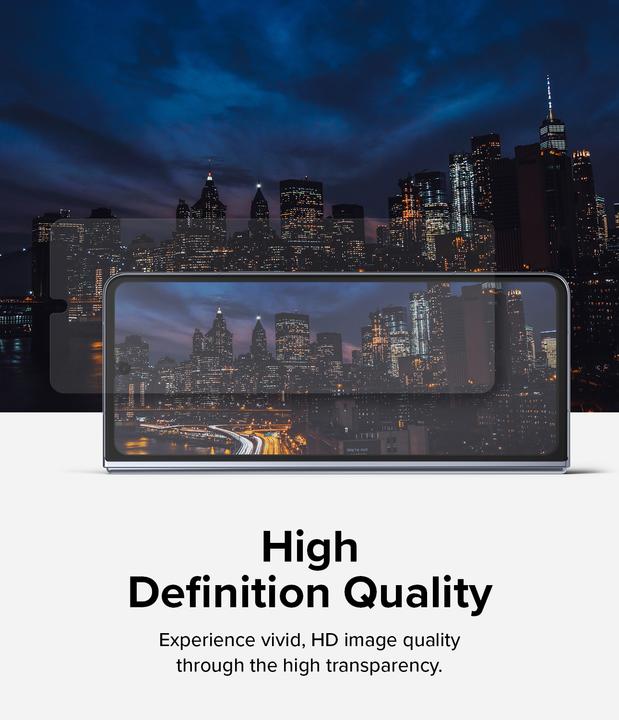 Produktbild Ringke Screen Protector for Galaxy Z Fold 5 DUAL EASY FILM (FRONT 1+ BACK 1) (2 Stück, Samsung Galaxy Z Fold5)