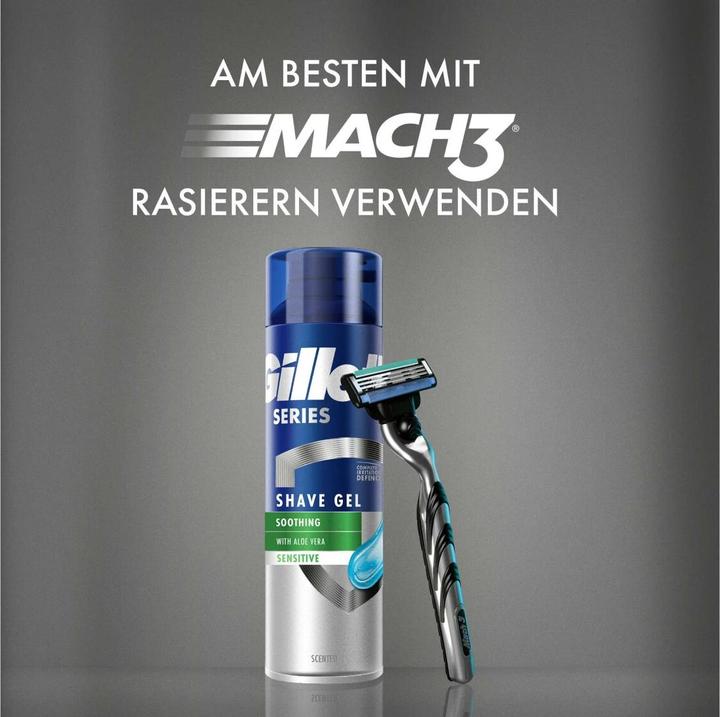 Actual product image Gillette Sensitive Series (200 ml, Shaving gel)