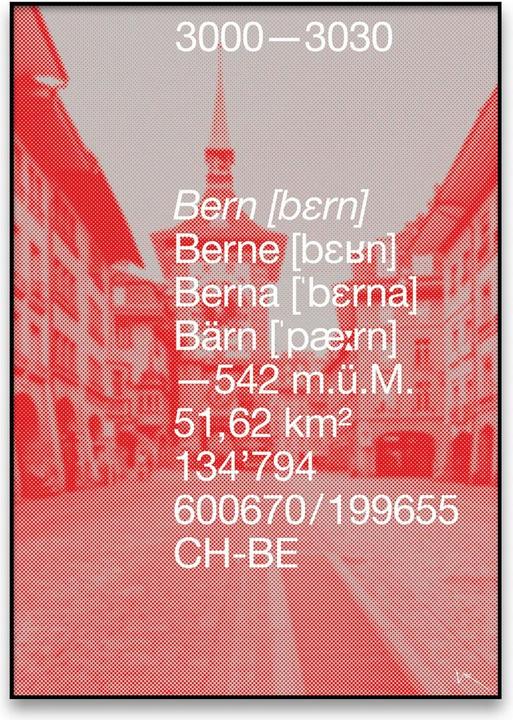 Immagine prodotto Plakativ Bern Poster A2 (59,4 x 42 cm)