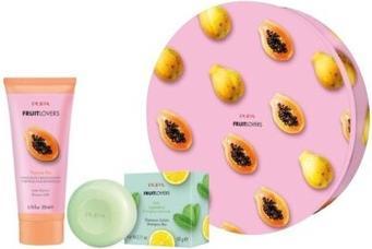Produktbild Pupa Milano PUPA SET Fruit Lovers Papaya żel pod prysznic 200ml + szampon w kostce 60g (Haarpflege set)