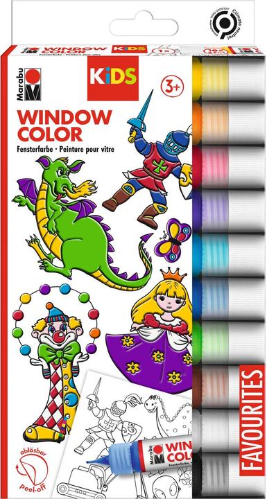 Produktbild Marabu Window Color Fun & Fancy (Multicolor, 250 ml)