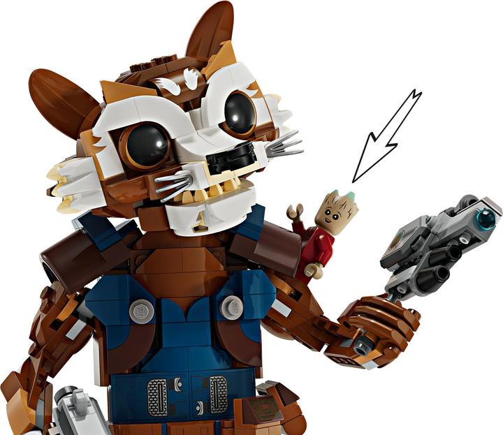Produktbild LEGO Rocket & Baby Groot (76282, LEGO Marvel)