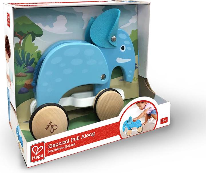 Actual product image Hape Pull-along elephant