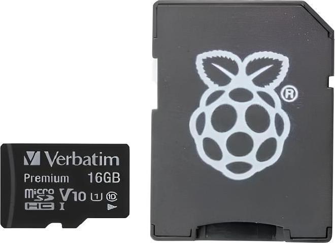 Actual product image Raspberry Pi Official micro SD Card With Noobs