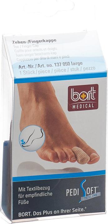 Bort Medical PediSoft Texline Zehen & Finerkappe lare (Druckentlastung)