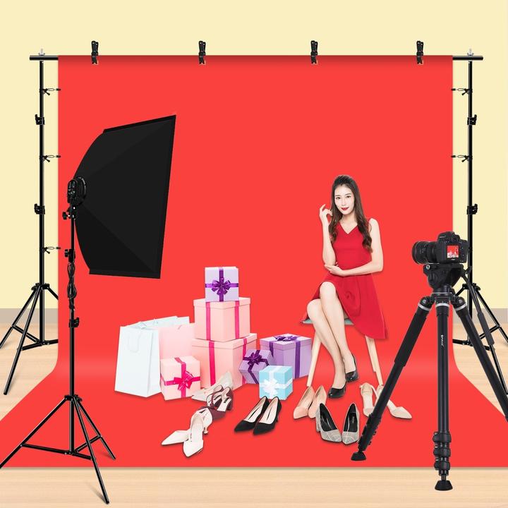 Produktbild Puluz Green Screen Studio Hintergrund Kit (300 cm, 200 cm)