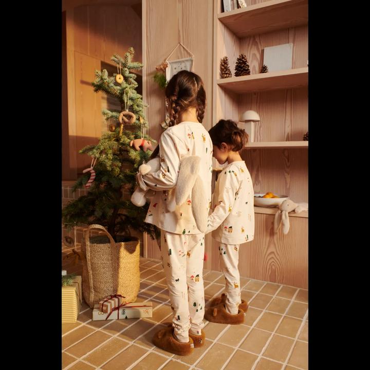 Produktbild Liewood Bio Pyjama Wilhelm Holiday Sandy (128)