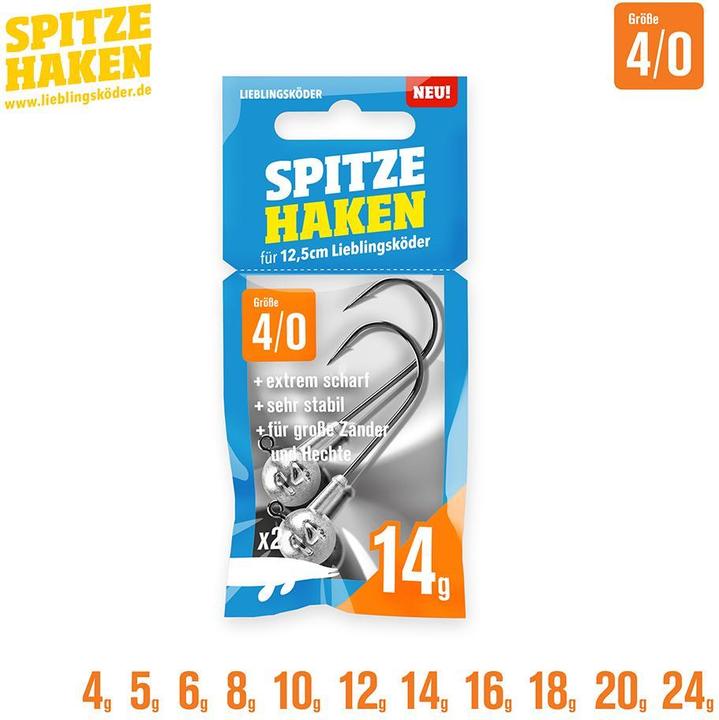 Lieblingsköder Spitze Haken Jigkopf