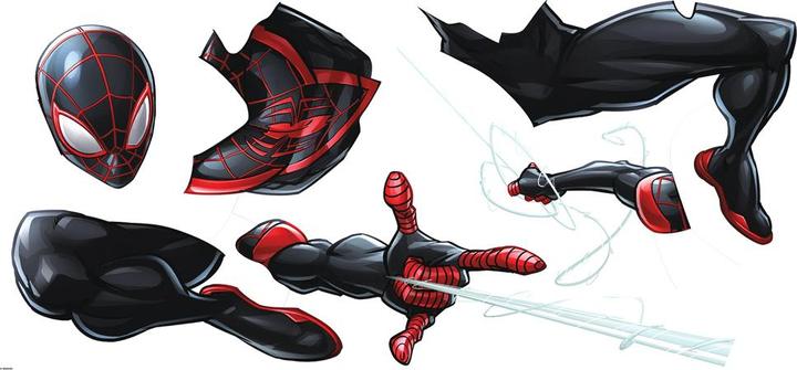Immagine prodotto Roommates Spider-Man Miles Morales Decalcomanie Murali Giganti Da Attaccare E Staccare