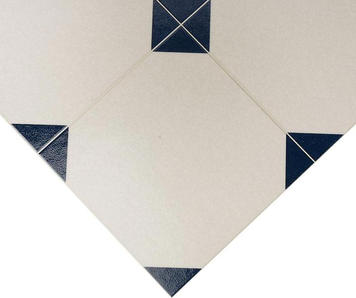 Actual product image Certeo PVC flooring Retrotex Avondale 172l | Polyvinyl chloride | WxL 100 x 250 cm | White |
