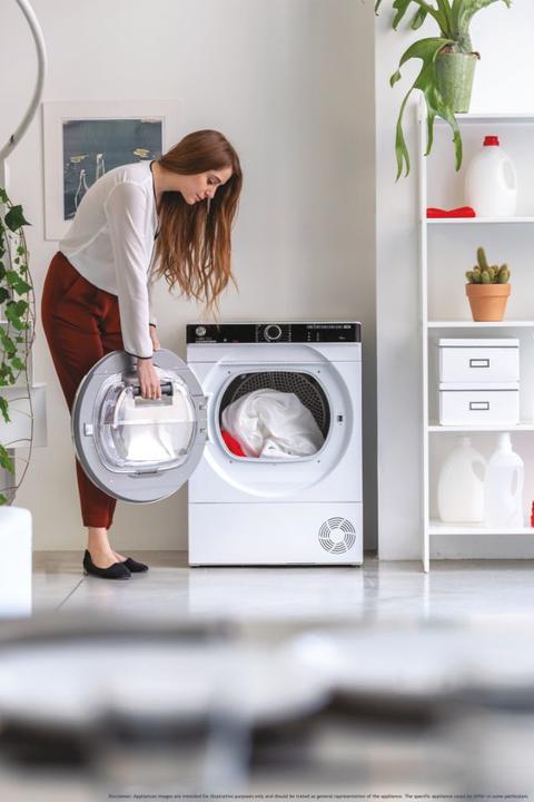 Actual product image Hoover Tumble dryer NDPEH8A3TCBEXS-S H-DRY 500 Left (8 kg, Left)