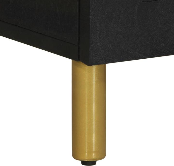 Image du produit VidaXL Table de nuit Table de chevet Console de chevet Noir Bois composite (50 x 33 x 60 cm)