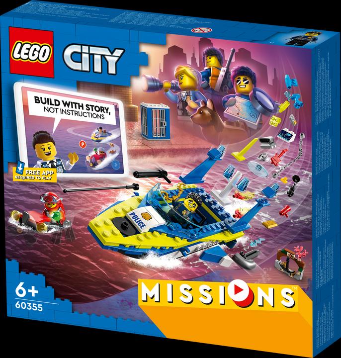 Produktbild LEGO Detektivmissionen der Wasserpolizei (60355, LEGO City)