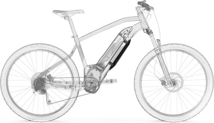 Actual product image Rockrider Protect (Mudguard down tube)
