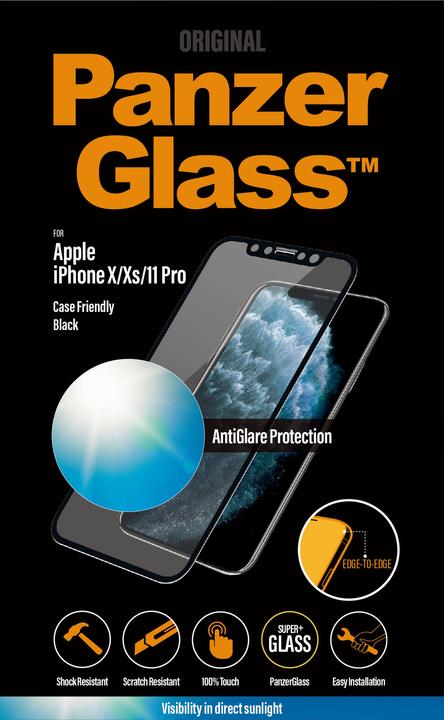 Actual product image PanzerGlass Case Friendly (1 Piece, Realme 11 Pro+, Apple iPhone X)