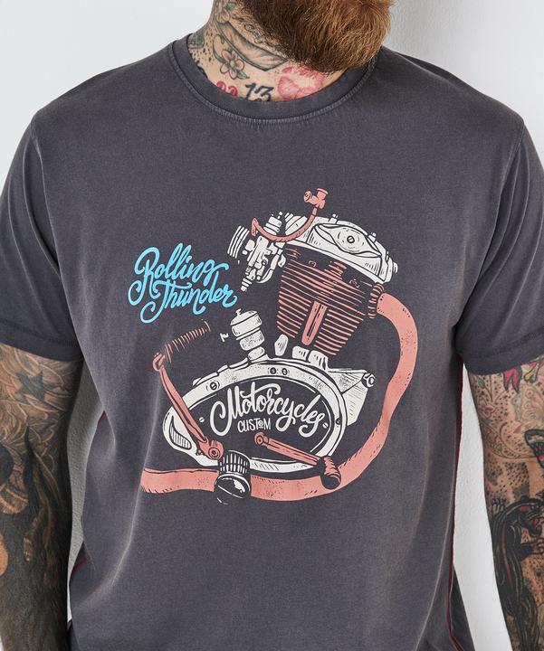 Produktbild Joe Browns Oil-Washed Bike Engine T-Shirt (S)