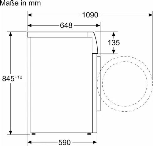 Produktbild Bosch Hausgeräte WGB244A40 (9 kg, Links)