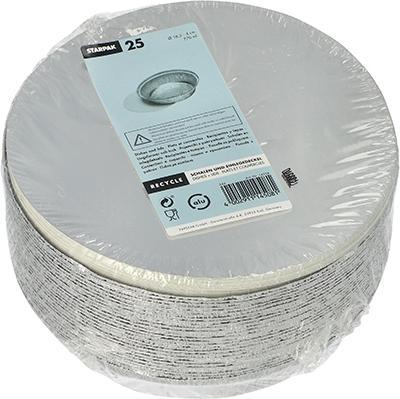 Produktbild Starpak Aluminium-Schale rund, mit Deckel, 770 ml (25 x)