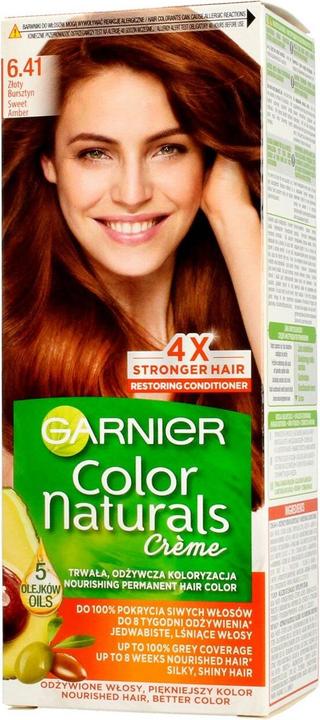 Actual product image Garnier Colour Naturals Colour Cream No. 6.41 Golden Amber 1op (6.41 Golden Amber)