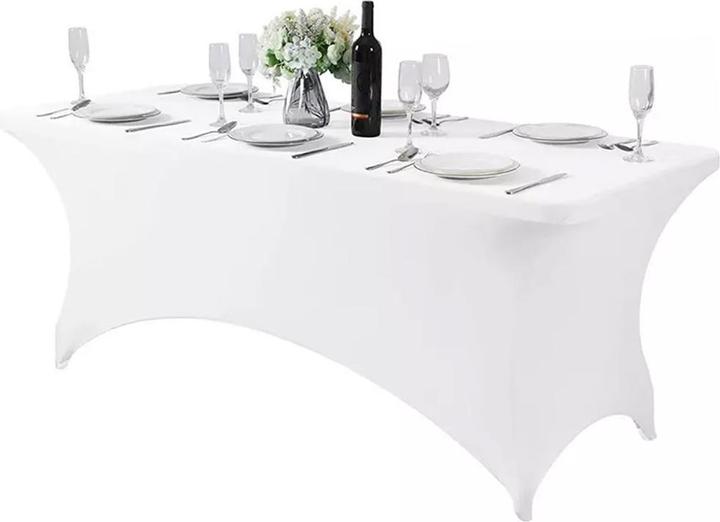 Produktbild Greenblue Elastic table cover white GB371 (180 x 75 x 74 cm)
