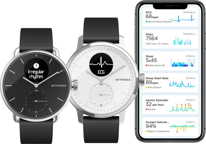 Produktbild Withings ScanWatch (38 mm, 4G)