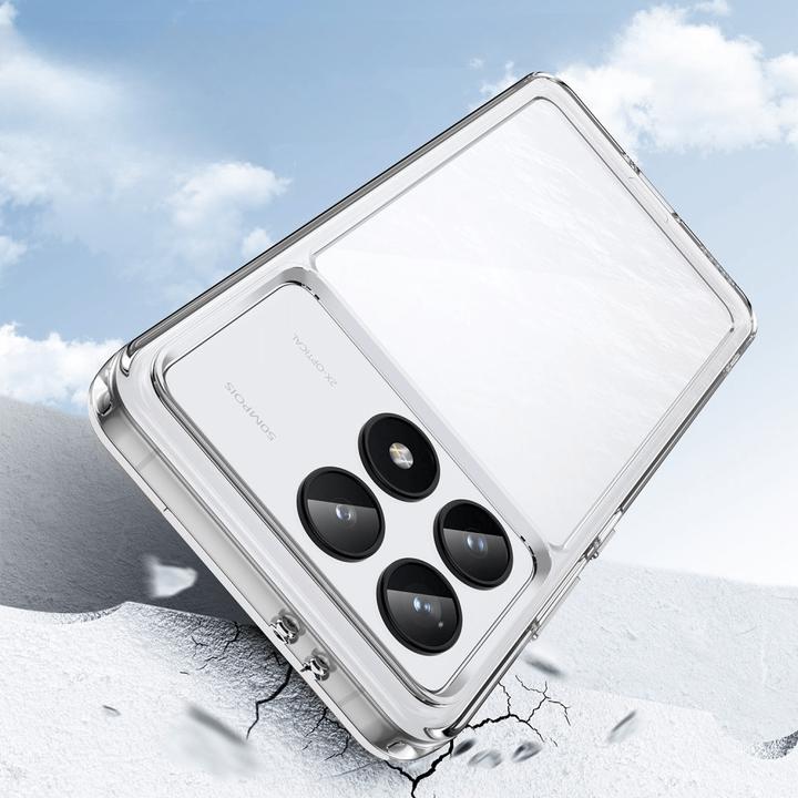 Produktbild Cover-Discount Xiaomi Poco F6 Pro - Schützende Acryl-Handyhülle mit erhöhtem Rand (Xiaomi Poco F6 Pro)