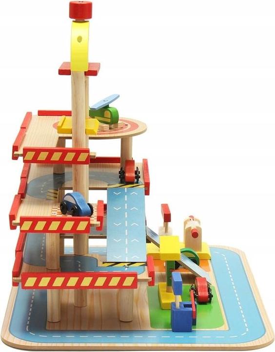 Produktbild Kruzzel Garage mit Parkplätzen - Holz