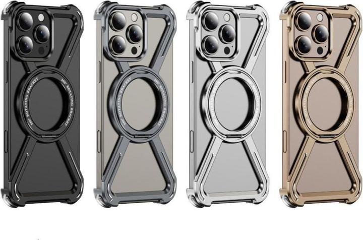 Image du produit Etuui Coque arrière OEM Case TITANIUM Escort pour IPHONE 15 desert gold