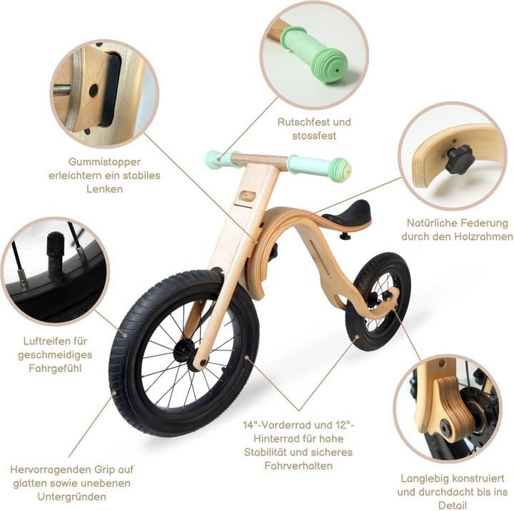 Produktbild Hermex Baby Balance Bike (14")