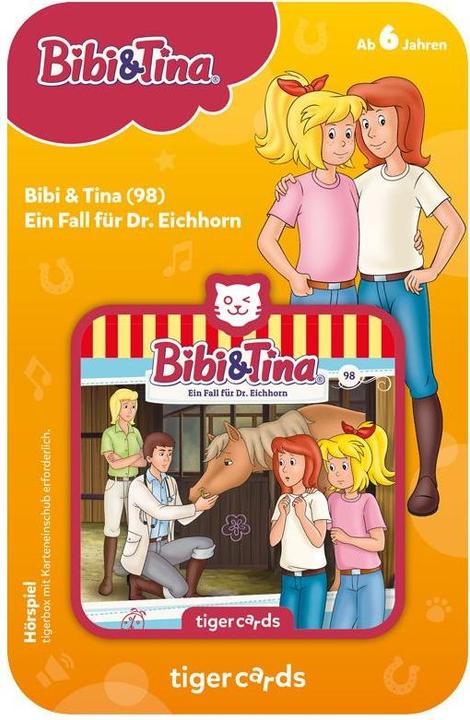 Immagine prodotto Tigermedia Tigercard- Bibi Tina (98): un caso per il dottor Eichhorn (Tedesco)