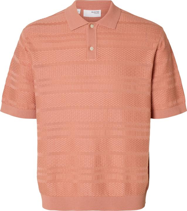 Produktbild Selected Homme Textured Polohemd aus Strick (M)