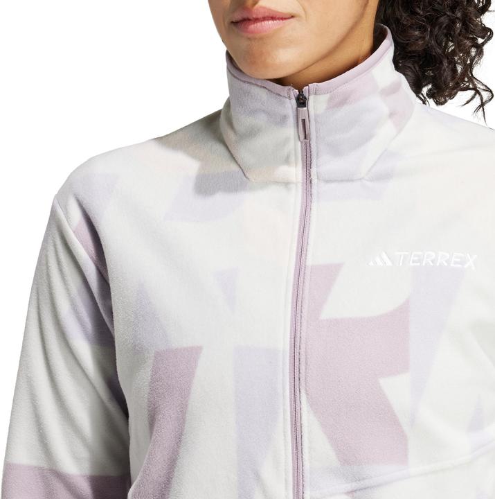 Produktbild adidas Women's Multi AOP Full Zip Fleece Jacket (M)