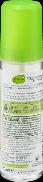 Valori nutrizionali e ingredienti dm alverde Deodorante Sprayer Salvia Lime (Getto vaporizzato)